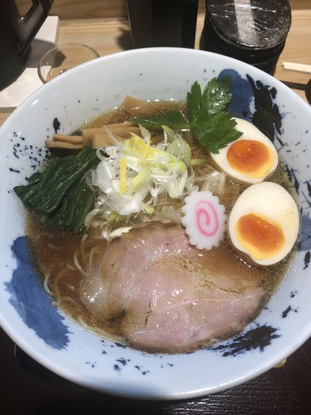 「ちゅるり醤油850円➕味玉(クーポン券)」@らーめん専門 Chu-Ru-Riの写真