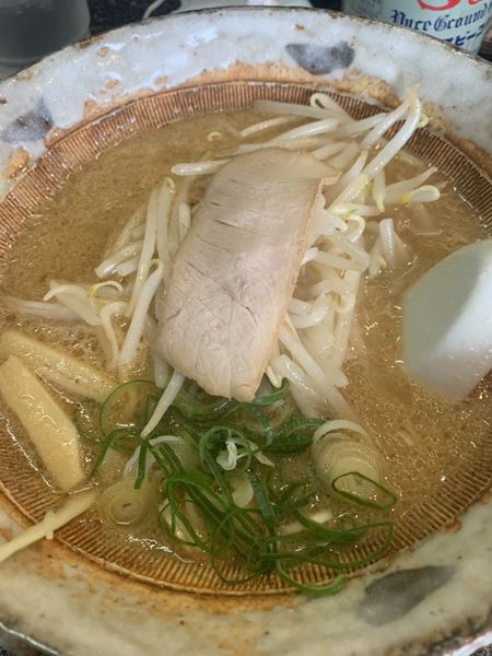 「みそラーメン＋小ライス」@八龍 中川店の写真