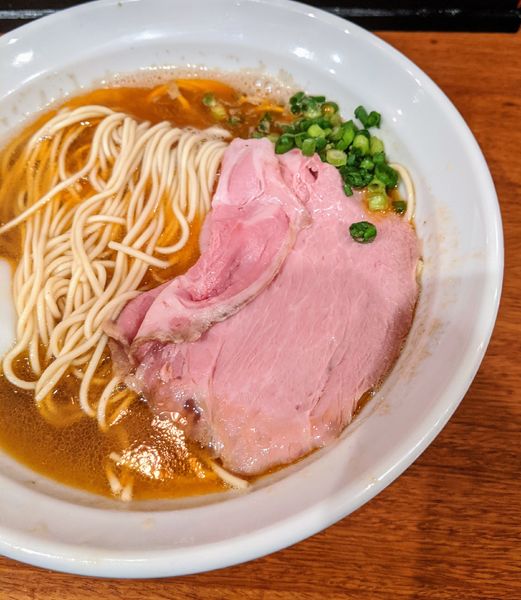 「オマール海老蕎麦950円＋牡蠣バター和え玉(半玉)400円」@麺処 にぼし香 横浜店の写真