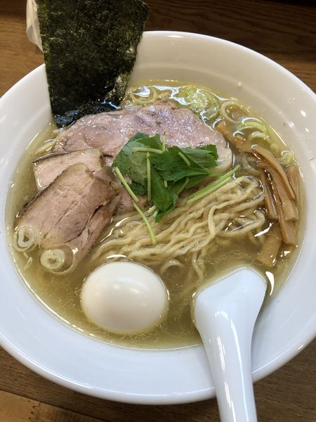 「塩特製大盛り」@らぁめん山と樹の写真