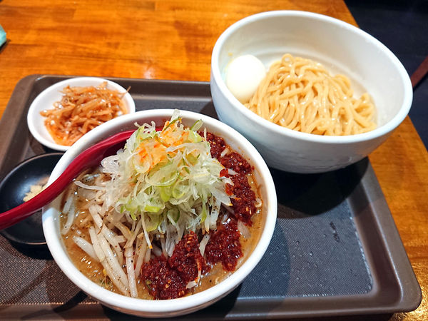 「辛味噌つけめん」@らーめん 蓮の写真