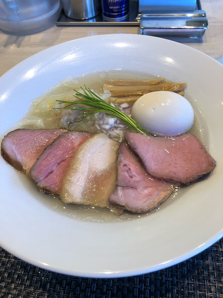 「特製 塩」@宍道湖しじみ中華蕎麦 琥珀 東京本店の写真