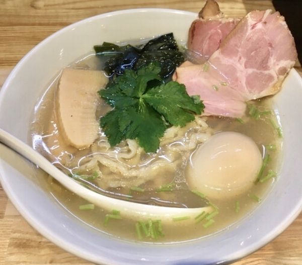 「味玉貝塩らーめん(950円)」@らーめん 改の写真