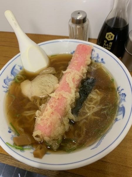 「ソーセージラーメン　520円」@三松の写真