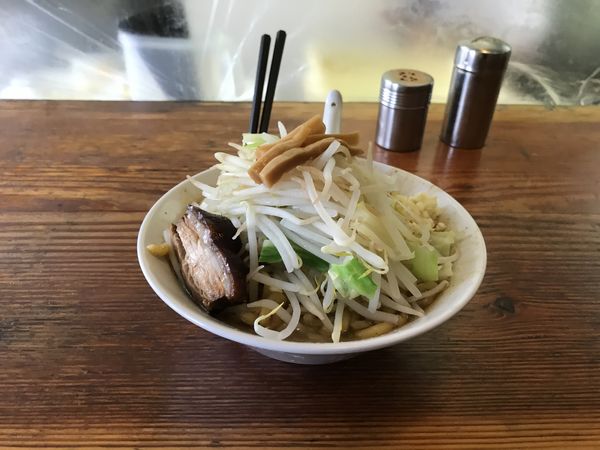 「ラーメン【ニンニク有り】」@極太濁流ラーメン ら・けいこ 本店の写真