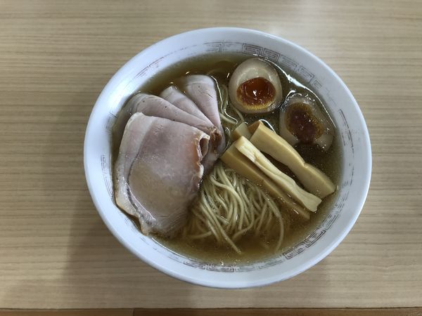 「特製塩らーめん」@煮干鰮らーめん 圓 名古屋大須店の写真