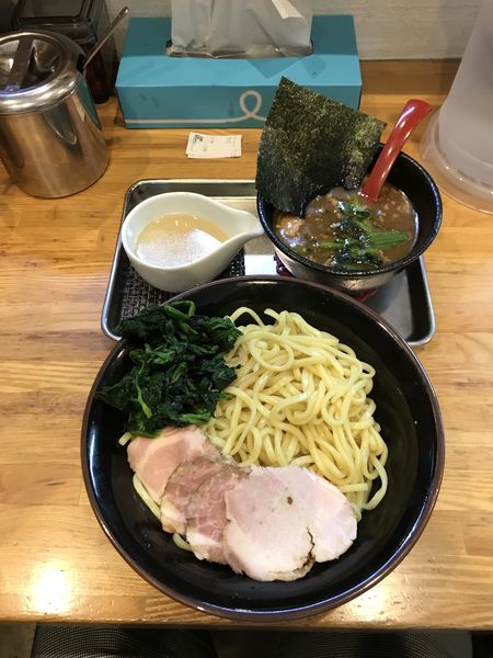 「辛みつけ麺」@黒田屋 本店の写真