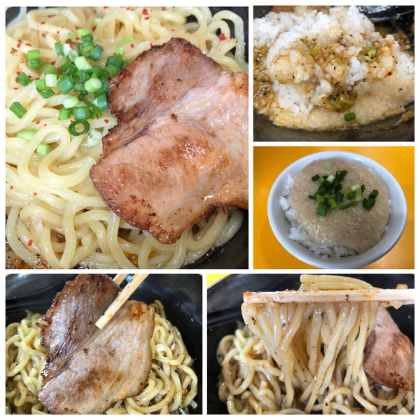 「赤唐 790円 追いミニとろろ丼 200円」@大友食堂 3rd seasonの写真