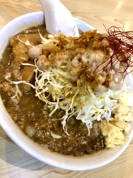 「【限定②】ニボカツカレー ￥980」@寿製麺よしかわ 坂戸店の写真