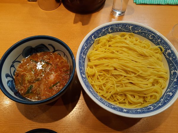 「つけ麺、大盛」@中華そば 青葉 川崎アゼリア店の写真