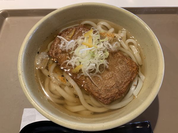 「じゃこ天うどん 590円」@Japan Gourmet Portの写真