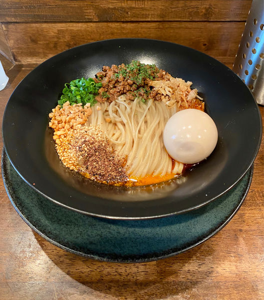 「限定A＝汁なし担担麺 ¥900」@創作麺工房 鳴龍の写真