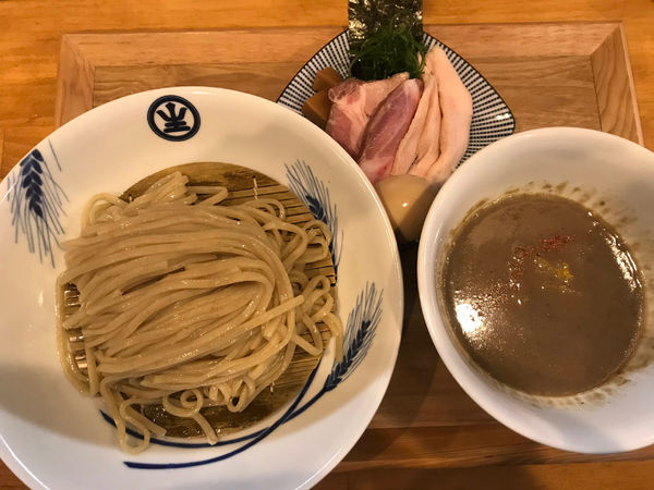 「特製濃厚煮干しつけそば」@中華蕎麦 生るの写真