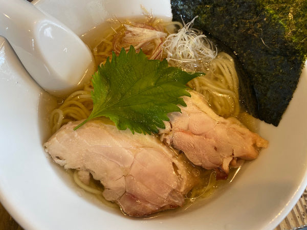 「冷たい昆布の塩らー麺」@昆布の塩らー麺専門店 MANNISHの写真