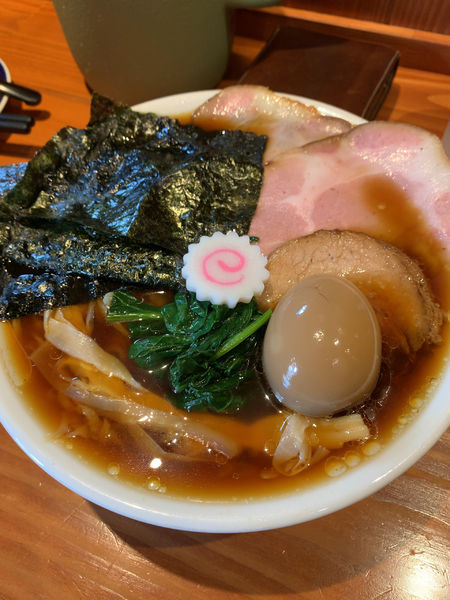 「特製中華そば」@麺屋 真心の写真