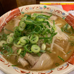 塩ラーメンとチャーハン