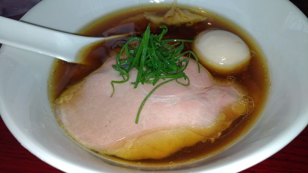 「味玉醤油蕎麦」@神保町黒須の写真