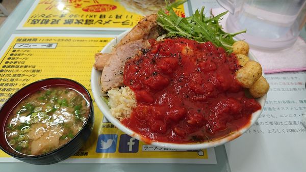 「ブタリアン890円+他」@ラーメン 富次郎 堀町店の写真