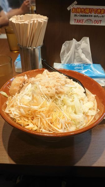 「麺マシ大 味噌山 白髪ネギ   ニンニクマシ  油マシマシ」@豚山 大森店の写真