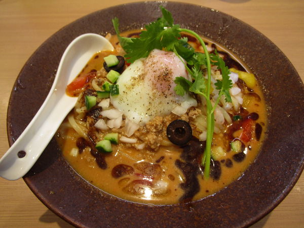 「【限定】オマール海老の出汁と10種類野菜の冷やし味噌担々麺」@らぁ麺 はやし田 横浜店の写真