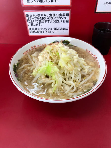 「小ラーメン　(ニンニク、アブラ)  780円」@ラーメン二郎 京急川崎店の写真