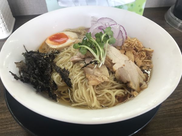 「昆布水の冷製麺 900円」@麺家一芯の写真