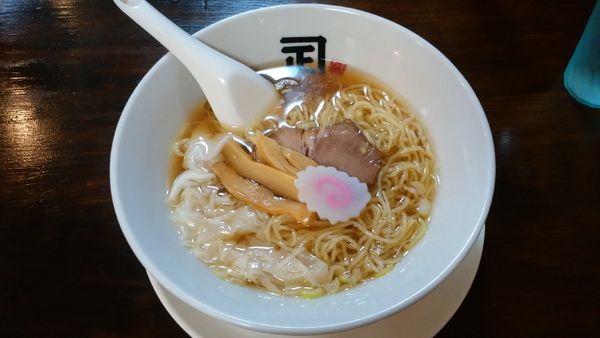 「ワンタン麺¥950-」@煮干らー麺 カネショウ 新検見川の写真
