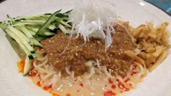 「冷やし担々麺（限定、850円）」@麺や さい門の写真