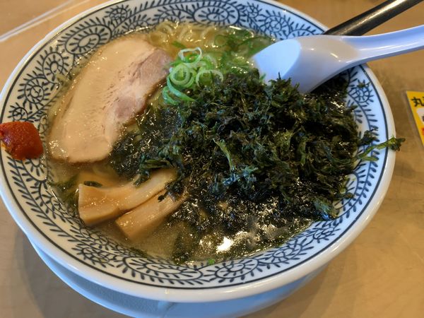 「磯海苔塩ラーメン」@丸源ラーメン 戸田店の写真