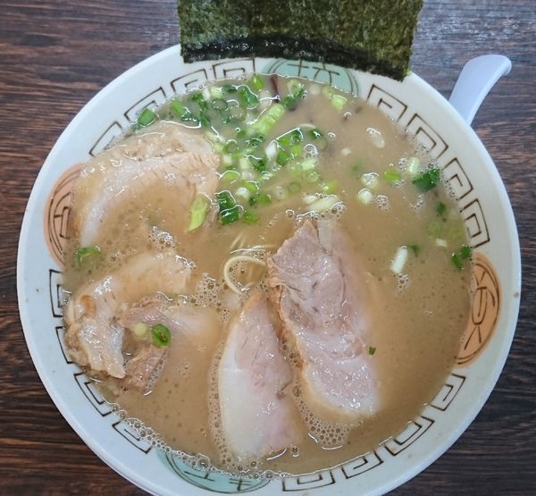 「ちゃーしゅーめん（ハリガネ・アブラ抜き）￥950」@博多長浜らーめん 楓神の写真