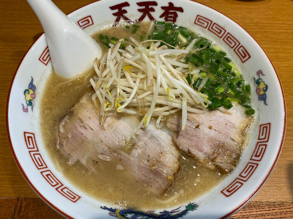 「らーめん」@らーめん天天有 神田の写真