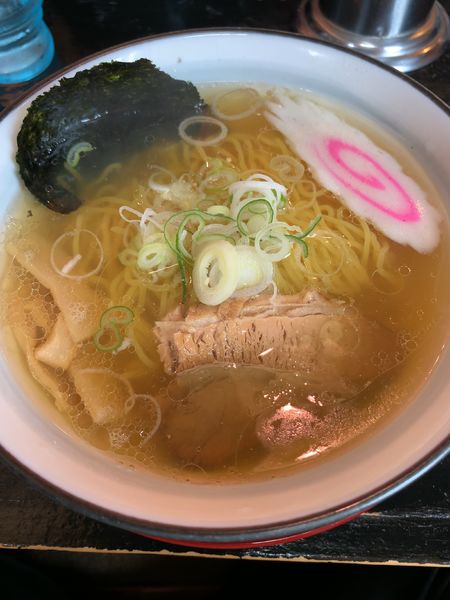 「塩らーめん（ランチセット600円）」@麺屋伊吹の写真