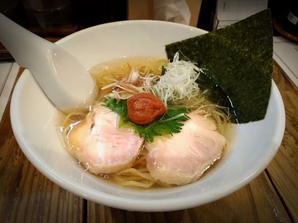 「冷たい昆布の塩らー麺」@昆布の塩らー麺専門店 MANNISHの写真