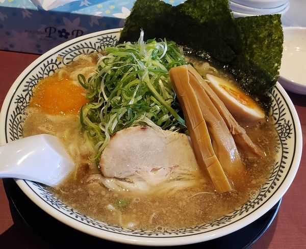 「肉そば＋海苔まし」@丸源ラーメン 市川大野店の写真