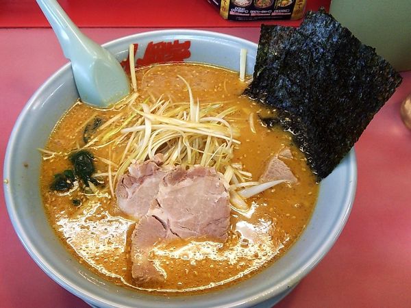 「特製味噌ネギラーメン中盛+チャーシュー2枚」@山岡家 平塚店の写真