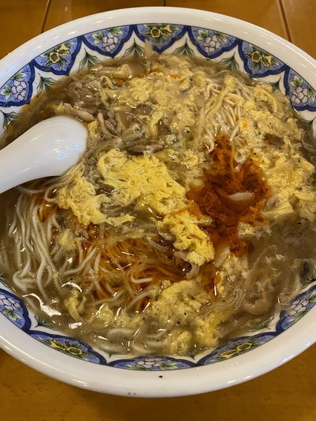 「酸辣湯麺」@中国ラーメン 揚州商人 町田忠生店の写真