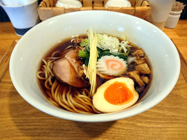 「限定 ネオレトロ特製中華そば」@中華蕎麦 はざまの写真