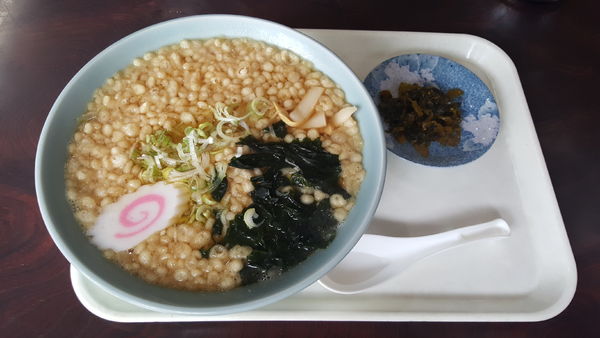 「あげ玉中華そば」@丸勝食堂の写真