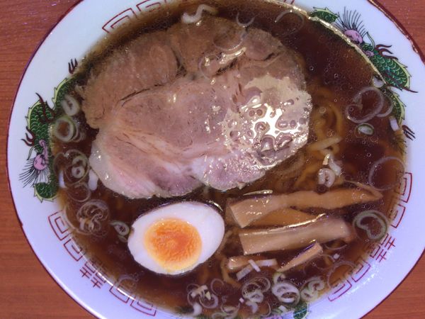 「中華そば600円」@お食事処 花家の写真