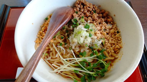 「發巳汁なし担担麺」@担々麺 貴光 西川田店の写真