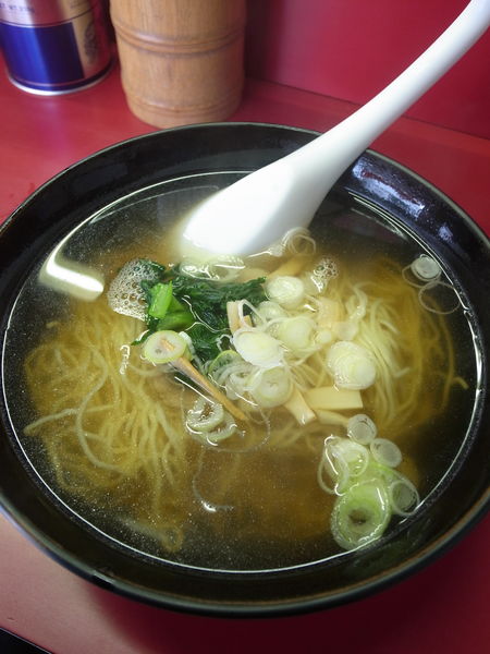 「支那そば 普通…600円」@元祖支那そば 信吉屋の写真