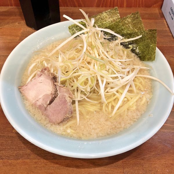 「辻○らぁ麺＋ねぎ＋中盛　￥900」@らぁ麺 辻〇の写真