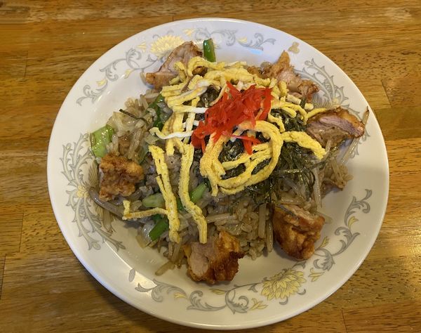 「醤油味炒飯」@早田飯店 正木店の写真