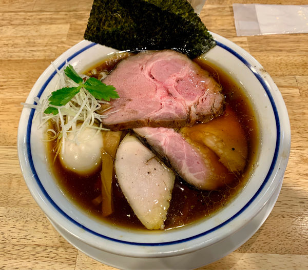 「特製中華そば」@手打式超多加水麺 ののくらの写真