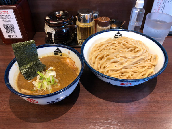 「インドのつけめん　(中盛り) 950円」@つけめん 玉 本店の写真