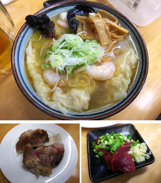 「【限定】海老雲吞麺Bプラス海老　1500円」@MENYA 食い味の道有楽の写真