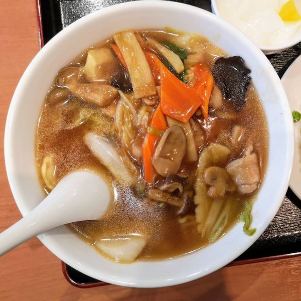 「五目そばセット ¥980」@雅叙宴 新横浜店の写真