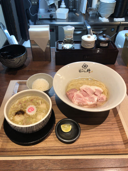 「京都産牛ホソつけ麺」@錦 セアブラノ神の写真