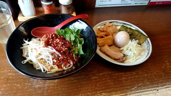 「汁無し麻辣担々麺(2辛)全部乗せ」@かいえんの写真
