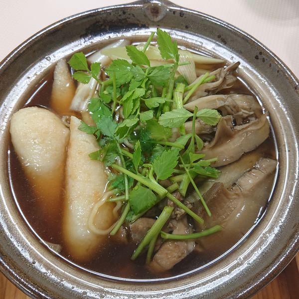 「きりたんぽラーメン950円」@比内ドリーム ふるさと村店の写真